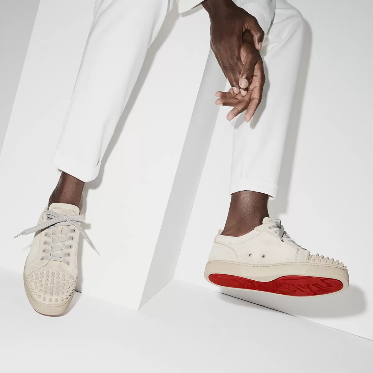 Louis Junior Spikes^Christian Louboutin Clearance