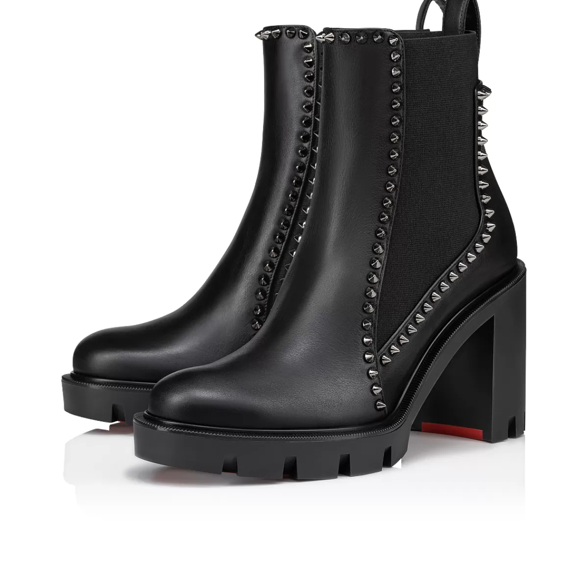 Out Line Spikes Lug^Christian Louboutin Hot