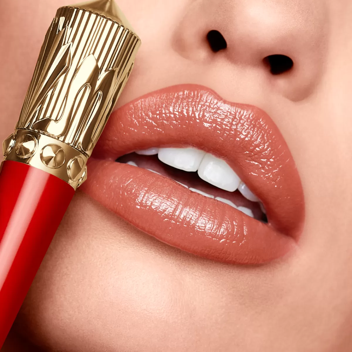 Rouge Stiletto Glossy Shine^Christian Louboutin Best Sale